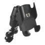 Smartphone Halterung Motorrad Aluminium Universal 22–30 mm