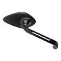CNC motorcycle mirror right M8/M10 E-approved