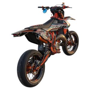 Lenkerspiegel Universal L/R für Supermoto 22–28 mm E-Geprüft