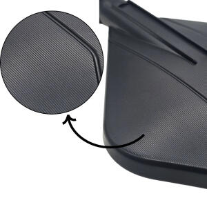 Cibertrack Flexi SX Spiegel links mit Blauglas Gummiadapter