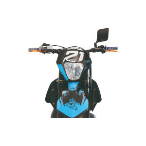 Flexi Quadro SX Spiegel rechts mit Lenkerschelle &...