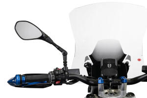 SX Klappspiegel Supertourer rechts Klappfunktion & Aluminiumstange