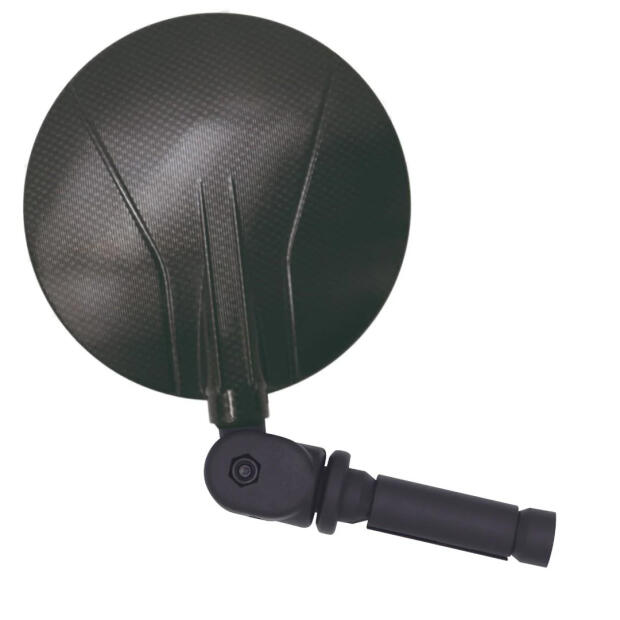 Spiegel Carbon Design FAR Flexi 7699 für 22-24mm Lenkerspiegel E-geprüft Enduro