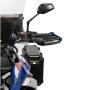 Foldable motorcycle mirror left universal E-approved 170°
