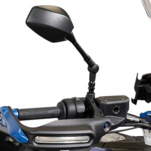 Klappbarer Motorradspiegel rechts Universal E-geprüft 170°