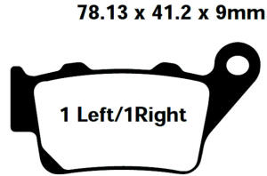 Bremsbeläge Sintermetall für Aprilia Husaberg Husqvarna für KTM Yamaha Gas Gas Benelli