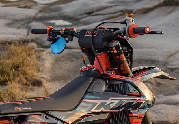 Spiegel für KTM Enduro Lenkerspiegel E-geprüft Enduro Untenliegend