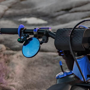 Spiegel für BMW R 1200 1250 1300 GS Adventure HP Lenkerspiegel E-geprüft Enduro Untenliegend