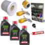 Kundendienst Wartungpaket für Yamaha XV 535 Virago 88-97 Motul Öl Ölfilter Luftfilter Zündkerzen Magnet-Ablassschraube Dichtung