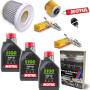 Kundendienst Wartungpaket für Yamaha XV 535 Virago 88-97 Motul Öl Ölfilter Luftfilter Zündkerzen Magnet-Ablassschraube Dichtung
