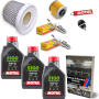 Kundendienst Wartungpaket für Yamaha XV 535 Virago 88-97 Motul Öl Ölfilter Luftfilter Zündkerzen Magnet-Ablassschraube Dichtung