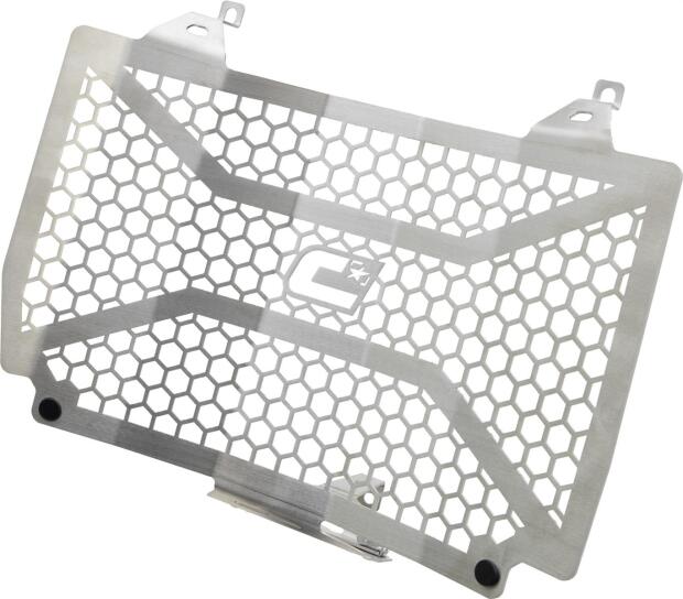 Kühlerschutz für BMW F 900 GS ab Bj.25 in Gebürstetes Edelstahl