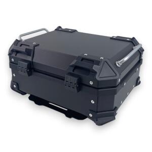 Topcase Pro3 Aluminum Black 22-Liter Motorcycle Case with Universal Mounting Plate