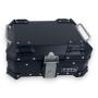 Topcase Pro3 Aluminum Black 22-Liter Motorcycle Case with Universal Mounting Plate