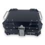 Topcase Pro3 Aluminum Black 22-Liter Motorcycle Case with Universal Mounting Plate