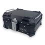 Topcase Pro3 Aluminum Black 22-Liter Motorcycle Case with Universal Mounting Plate