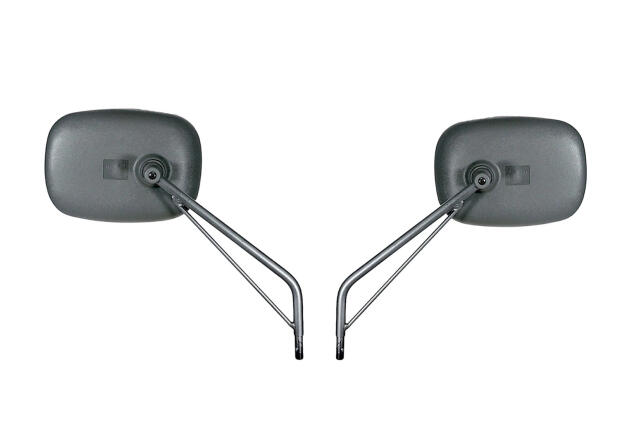 Rückspiegel Paar grau APE Poker 10 mm Gewinde & Zulassung