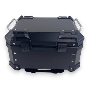 Motorradkoffer Pro3 Alu 35 L Schwarz & Universal Topcase Halterung