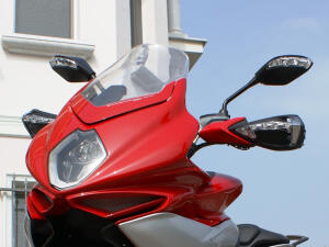 Rückspiegel Paar LED-Blinker schwarz E-geprüft universell