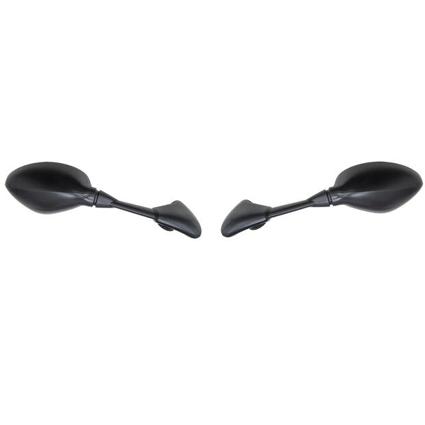 Spiegel paar für BMW S1000 K42 K46 FU22 FB-271 schwarz E-geprüft