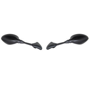 Spiegel paar für BMW S1000 K42 K46 FU22 FB-271 schwarz E-geprüft