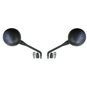 Pair of Mirrors for BMW K25/K23 Matte Black & E-Approved