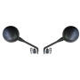 Pair of Mirrors for BMW K25/K23 Matte Black & E-Approved