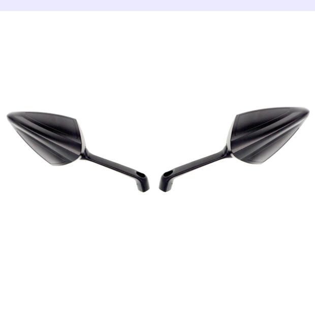 Universalspiegel Paar Cruise schwarz mit Antireflexglas