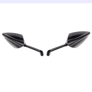 Universalspiegel Paar Cruise schwarz mit Antireflexglas