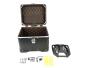 Motorradkoffer Alu Schwarz 46 Liter Topcase mit Halterplatte universal