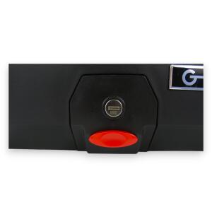 Motorcycle Top Case alu 45L black with Quick Release & Mount