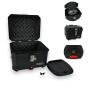 Motorcycle Top Case alu 45L black with Quick Release & Mount