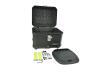 Motorcycle Top Case alu 45L black with Quick Release & Mount