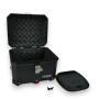 Motorcycle Top Case alu 45L black with Quick Release & Mount