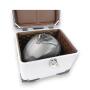 Motorradkoffer Alu Silber 46 Liter Topcase mit Halterplatte universal