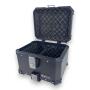 Motorradkoffer Pro3 Alu 45 L Schwarz & Universal Topcase Halterung