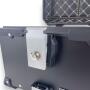 Motorradkoffer Pro3 Alu 45 L Schwarz & Universal Topcase Halterung