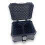 Motorradkoffer Pro3 Alu 45 L Schwarz & Universal Topcase Halterung