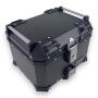 Motorradkoffer Pro3 Alu 45 L Schwarz & Universal Topcase Halterung