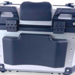 Motorradkoffer Pro3 Alu 55 L silber & Universal Topcase Halterung