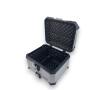 Motorradkoffer Pro3 Alu 55 L silber & Universal Topcase Halterung