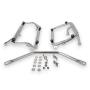 Aluminum Side Case Set 38L/35L & Rack for KTM 790 – Silver