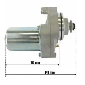 Anlasser Starter GY6 50-110ccm Anlassermotor Elektrostarter 4-Takt Motoren 50-125ccm u.ä. für Kinderquad 4kid, Pit bikes, China Quad,  Enduros usw.