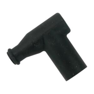 Spark plug connector with cable for 10/12/14 mm spark plug thread