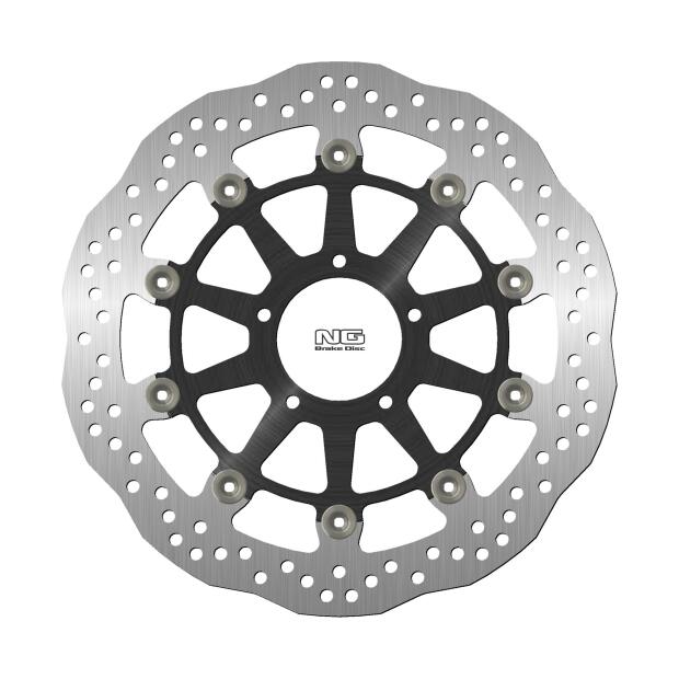 NG Front Brake Disc for Ducati – Carbon Steel, ABE Approved