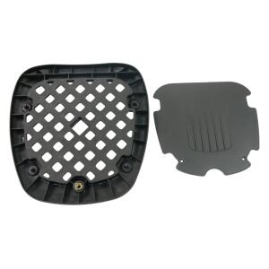 Halteplatte Motorradkoffer 32 Liter Top case uni Helmkoffer für Roller Motorrad Mofa Quad