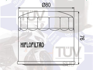 Ölfilterpatrone Hiflo HF134 für Suzuki