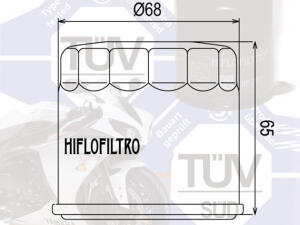 Ölfilter Hiflo HF138 für Suzuki