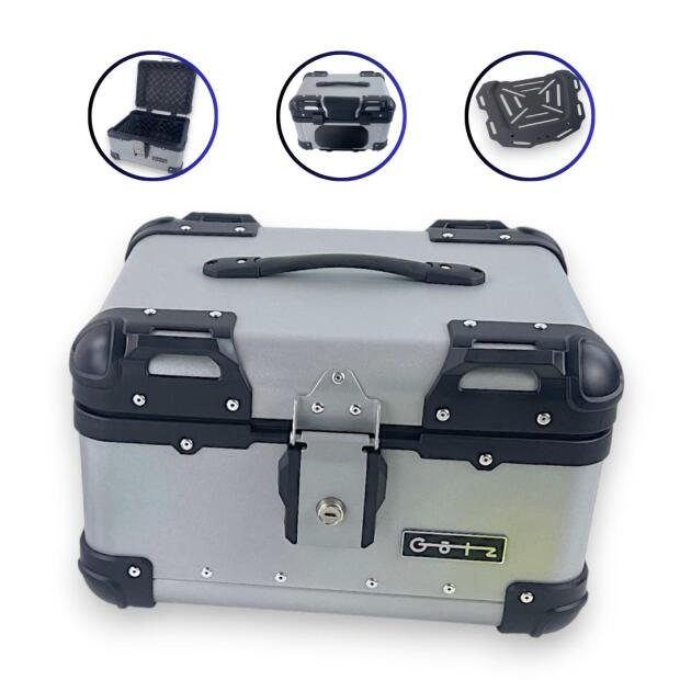 Topcase Pro2 Coffre Aluminium Noir 22 litres