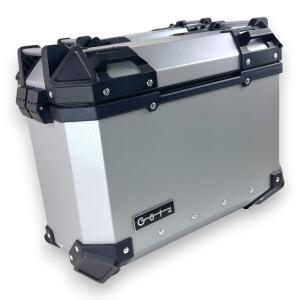 Side Case Pro3 2-Piece Set 36L black Aluminum for Motorcycle